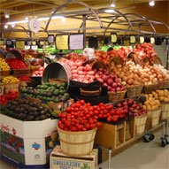 Photo of grocery display