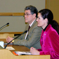 Board of Agriculture Chair Ken Bailey and Oregon Department of Agriculture Director Katy Coba